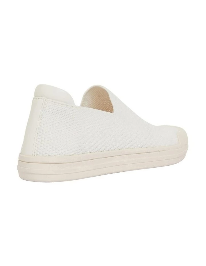 Ravella Veneto White Fabric Sneakers 4 Ravella Veneto White Fabric Sneakers - Image 4