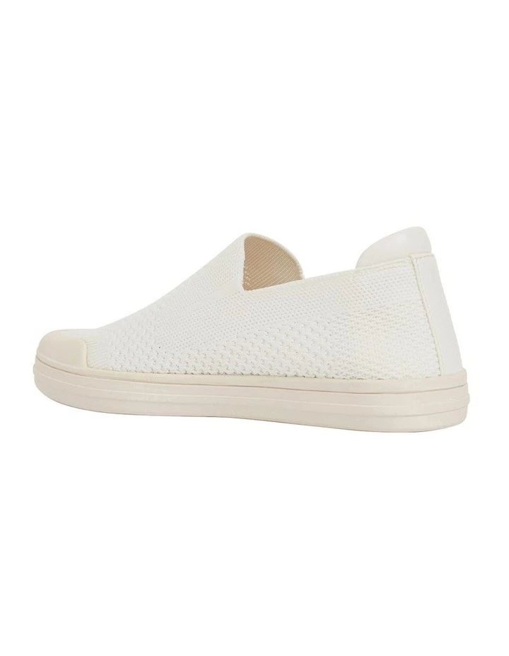Ravella Veneto White Fabric Sneakers 7 Ravella Veneto White Fabric Sneakers - Image 7