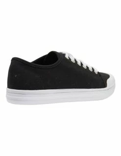 Ravella Ventura Black Canvas Sneakers -Deals Shoes Store 822919060 4 720x928