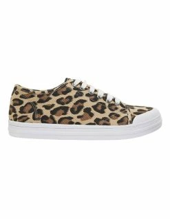 Ravella Ventura Leopard Canvas Sneakers