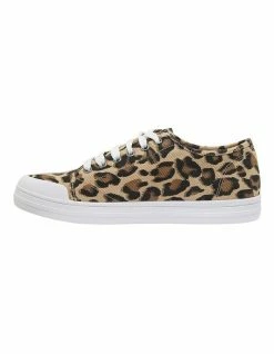Ravella Ventura Leopard Canvas Sneakers 8 Ravella Ventura Leopard Canvas Sneakers -Deals Shoes Store 822919240 3 720x928