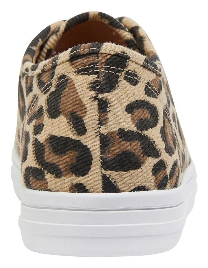 Ravella Ventura Leopard Canvas Sneakers 5 Ravella Ventura Leopard Canvas Sneakers - Image 5