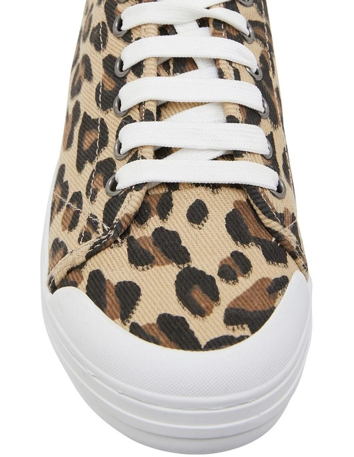 Ravella Ventura Leopard Canvas Sneakers 6 Ravella Ventura Leopard Canvas Sneakers - Image 6