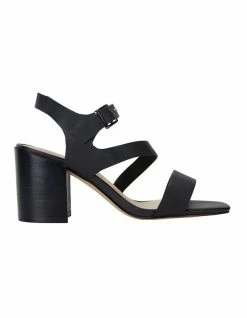 Ravella Husky Black Softee Sandals