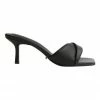 Tony Bianco Alexa Black Nappa Heels