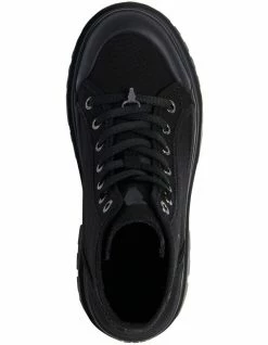 Windsor Smith Deserve Black Canvas Chunky Sneaker Boot -Deals Shoes Store 825334390 4 1 720x928