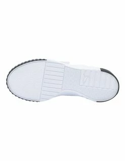 Puma Cali Perf White Leather Lace-Up Sneaker -Deals Shoes Store 825591520 6 720x928