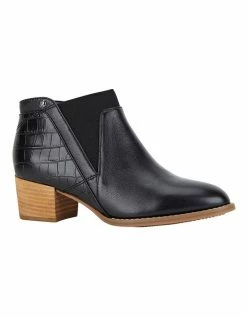 Hush Puppies Cayman Black Ankle Boot 9 Hush Puppies Cayman Black Ankle Boot -Deals Shoes Store 825760360 4 720x928