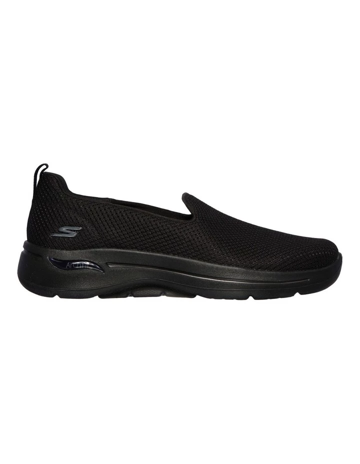 Skechers GoWalk Arch Fit Black Mesh Slip-on Sneaker 2 Skechers GoWalk Arch Fit Black Mesh Slip-on Sneaker - Image 2