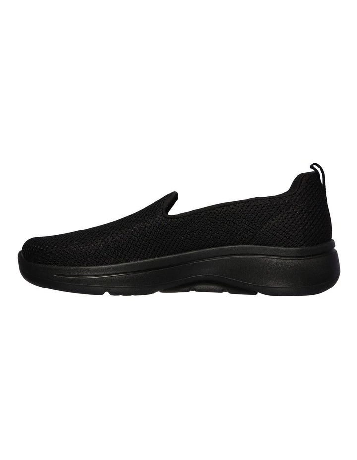 Skechers GoWalk Arch Fit Black Mesh Slip-on Sneaker 3 Skechers GoWalk Arch Fit Black Mesh Slip-on Sneaker - Image 3