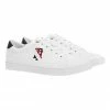 Tommy Hilfiger Monogram Casual White Leather Lace-Up Sneaker