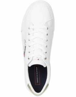 Tommy Hilfiger Novelty White Lace-Up Sneaker 8 Tommy Hilfiger Novelty White Lace-Up Sneaker -Deals Shoes Store 826972030 4 720x928