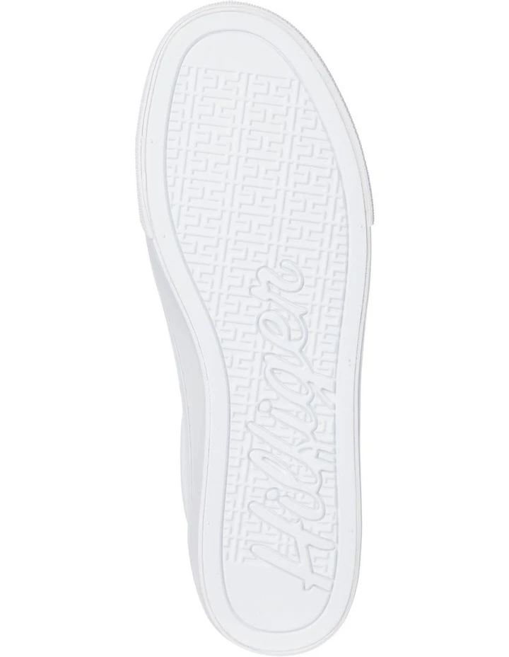 Tommy Hilfiger Novelty White Lace-Up Sneaker 5 Tommy Hilfiger Novelty White Lace-Up Sneaker - Image 5