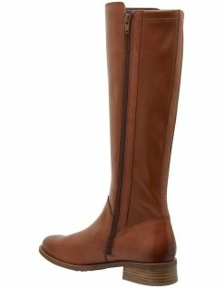 Easy Steps Alastair Mid Brown Glove Boot -Deals Shoes Store 827198200 7 720x928