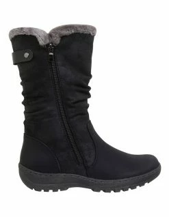 Easy Steps Element Black Micro Boot