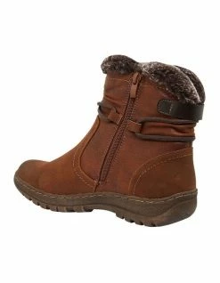 Easy Steps Eskimo Tan Micro Boot -Deals Shoes Store 827270110 7 720x928