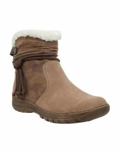 Easy Steps Eskimo Taupe Micro Boot -Deals Shoes Store 827270200 2 720x928