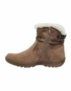 Easy Steps Eskimo Taupe Micro Boot -Deals Shoes Store 827270200 3 720x928