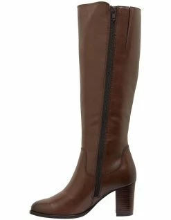 Jane Debster Germaine Brown Glove Boots -Deals Shoes Store 827333920 3 720x928