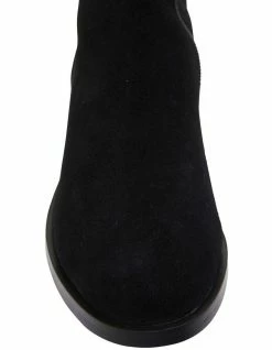 Jane Debster Kennedy Black Suede Boots -Deals Shoes Store 827334190 7 720x928