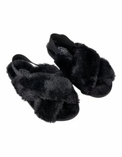 St. Sana Zayn Black Slip-on Slipper -Deals Shoes Store 827447320 4 720x928