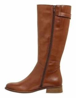 Sandler Jenna Mid Brown Glove Boots -Deals Shoes Store 827502940 3 720x928
