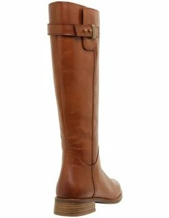 Sandler Jenna Mid Brown Glove Boots -Deals Shoes Store 827502940 4 720x928