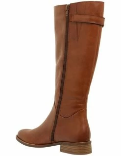 Sandler Jenna Mid Brown Glove Boots -Deals Shoes Store 827502940 6 720x928
