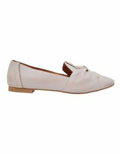 Sandler Rosco Light Grey Glove Flat Shoes