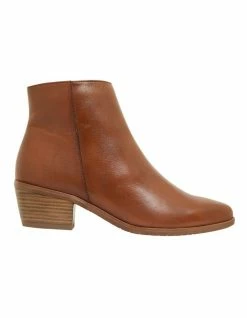 Sandler Pascal Mid Brown Glove Boots