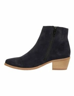 Sandler Pascal Navy Suede Boots -Deals Shoes Store 827532640 3 720x928