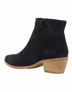 Sandler Pascal Navy Suede Boots -Deals Shoes Store 827532640 7 720x928