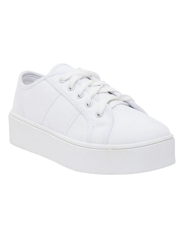 Sandler Adam White Canvas Sneakers 2 Sandler Adam White Canvas Sneakers - Image 2