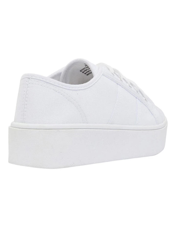 Sandler Adam White Canvas Sneakers 4 Sandler Adam White Canvas Sneakers - Image 4