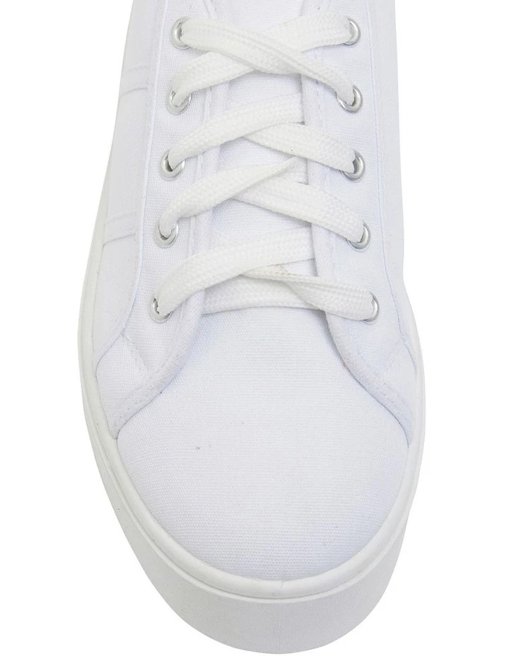 Sandler Adam White Canvas Sneakers 6 Sandler Adam White Canvas Sneakers - Image 6