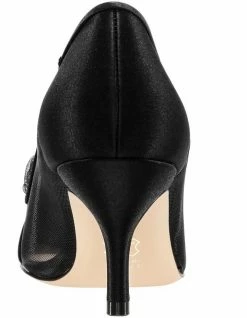 NINA Bettey Black Heeled Shoes -Deals Shoes Store 827670160 3 720x928