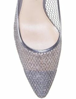 NINA Niley Silver Met Foil Heeled Shoes -Deals Shoes Store 827670880 3 720x928