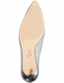 NINA Niley Silver Met Foil Heeled Shoes -Deals Shoes Store 827670880 4 720x928