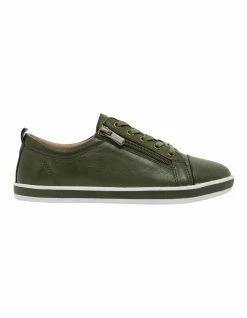 Easy Steps Whisper Khaki Glove Sneakers