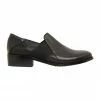 Easy Steps Baron Black Glove Flat Shoes