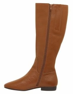 Easy Steps Keaton Mid Brown Glove Boots -Deals Shoes Store 827692930 3 720x928