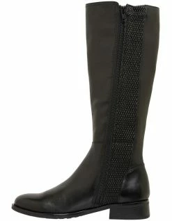Jane Debster Ignite Black Glove Boots -Deals Shoes Store 827826670 3 720x928