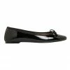 Jane Debster Fonteyn Black Patent Flat Shoes