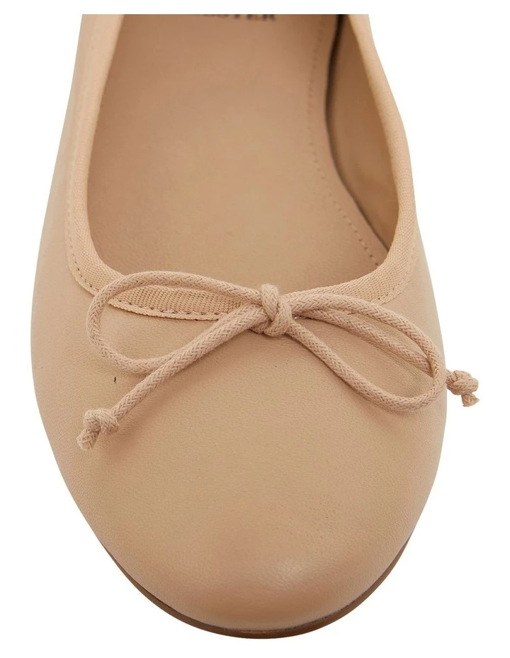 Jane Debster Fonteyn Nude Glove Flat Shoes 5 Jane Debster Fonteyn Nude Glove Flat Shoes - Image 5