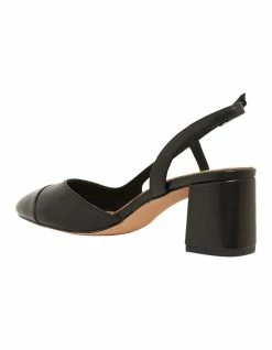 Jane Debster Chapter Black Patent/Glove Heeled Shoes -Deals Shoes Store 827832520 7 720x928