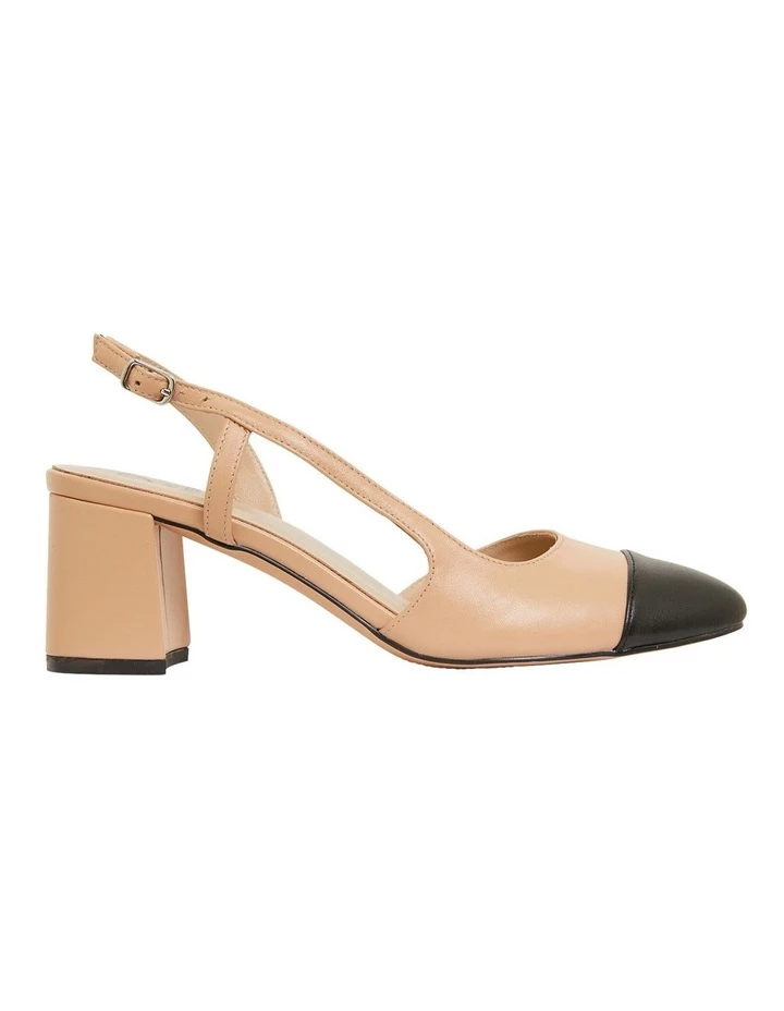 Jane Debster Chapter Black Glove/Camel Heeled Shoes 1 Jane Debster Chapter Black Glove/Camel Heeled Shoes