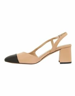 Jane Debster Chapter Black Glove/Camel Heeled Shoes 9 Jane Debster Chapter Black Glove/Camel Heeled Shoes -Deals Shoes Store 827832610 3 720x928