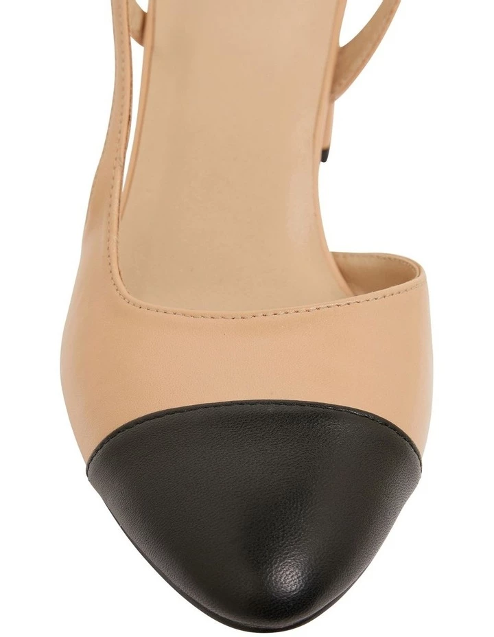 Jane Debster Chapter Black Glove/Camel Heeled Shoes 5 Jane Debster Chapter Black Glove/Camel Heeled Shoes - Image 5