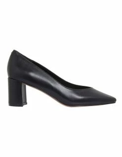 Jane Debster Gallery Black Glove Heeled Shoes