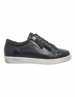 Jane Debster Grand Navy Glove Sneakers